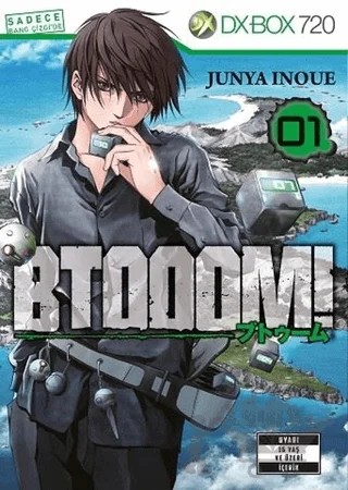 Btooom! 01 – Junya Inoue – Komikşeyler Yayıncılık kitap kapağı