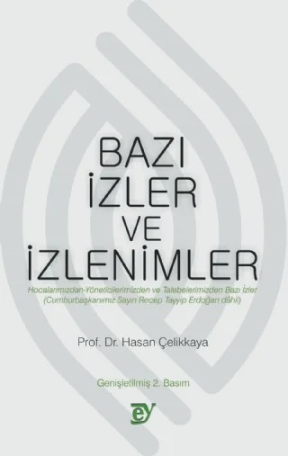Bazı İzler ve İzlenimler – Hasan Çelikkaya – EY Yayınları kitap kapağı