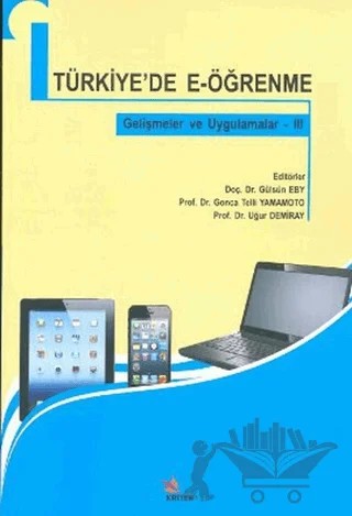 Türkiye’de E-Öğrenme – Kolektif – Kriter Yayınları kitap kapağı