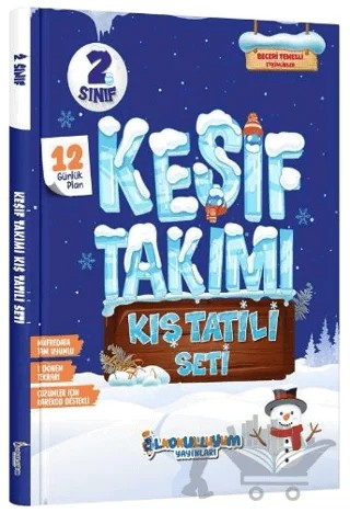 2. Sınıf Keşif Takımı Kış Tatili Seti – Kolektif – İlkokulluyum kitap kapağı