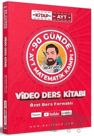 90 Günde AYT Matematik Kampı Video Ders Kitabı – Mert Hoca – Mert Hoca Yayınları kitap kapağı
