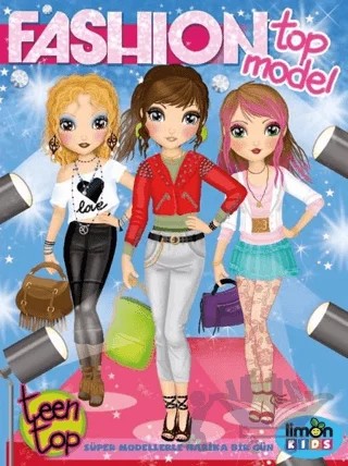 Fashion Top Model – Kolektif – limonKIDS kitap kapağı