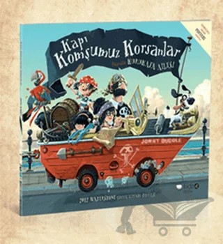 Kapı Komşumuz Korsanlar – Jonny Duddle – Redhouse Kidz Yayınları kitap kapağı