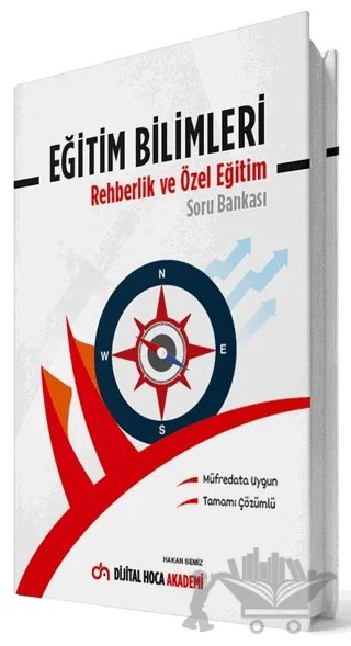 KPSS Eğitim Bilimleri Rehberlik ve Özel Eğitim Tamamı Çözümlü Soru Bankası – Hakan Semiz – Dijital Hoca kitap kapağı