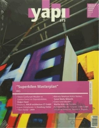 Yapı Dergisi Sayı: 373 / Mimarlık Tasarım Kültür Sanat Aralık 2012 – YEM Yayın kitap kapağı
