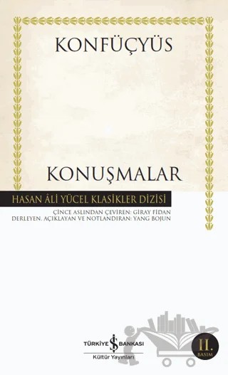 Konuşmalar – Konfüçyüs – İş Bankası Kültür Yayınları kitap kapağı