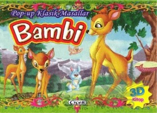 Pop Up Klasik Masallar - Bambi – Kolektif – Çiçek Yayıncılık kitap kapağı