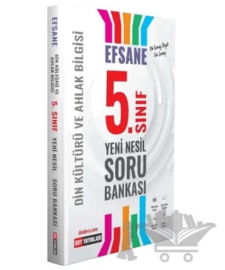 5. Sınıf Din Kültürü ve Ahlak Bilgisi Efsane Yeni Nesil Soru Bankası – Kolektif – DDY Yayınları kitap kapağı