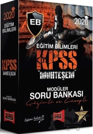 2020 KPSS Eğitim Bilimleri Muhteşem Çözümlü ve Cevaplı Modüler Soru Bankası Seti – Kolektif – Yargı Yayınevi kitap kapağı