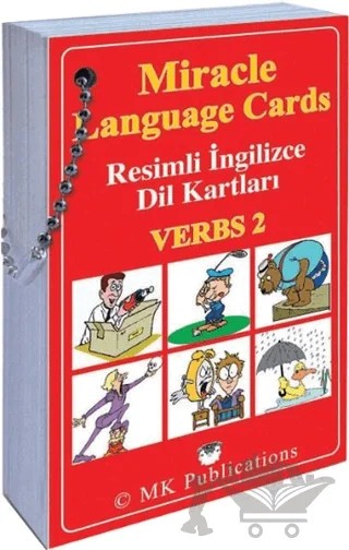 Miracle Language Cards - Verbs 2 – Kolektif – MK Publications kitap kapağı