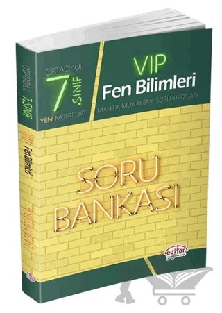 7. Sınıf VIP Fen Bilimleri Soru Bankası – Kolektif – Editör Yayınevi kitap kapağı