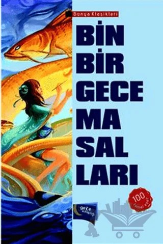 Binbir Gece Masalları – Murat Can Öztürk – Gece Kitaplığı kitap kapağı
