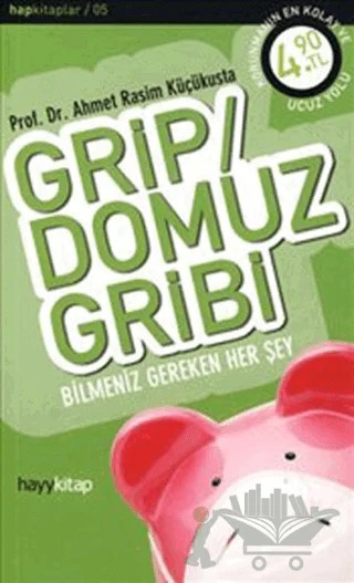 Grip / Domuz Gribi – Ahmet Rasim Küçükusta – Hayykitap kitap kapağı