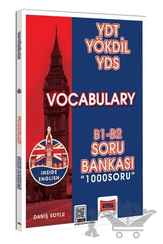 2024 YDT YÖKDİL YDS Vocabulary (Kelime) B1-B2 Soru Bankası (1000 Soru) – Kolektif – Yargı Yayınevi kitap kapağı