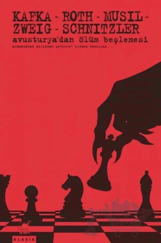 Avusturya'dan Ölüm Beşlemesi – Arthur Schnitzler, Franz Kafka, Joseph Roth, Robert Musil, Stefan Zweıg – Ayrıntı Yayınları kitap kapağı
