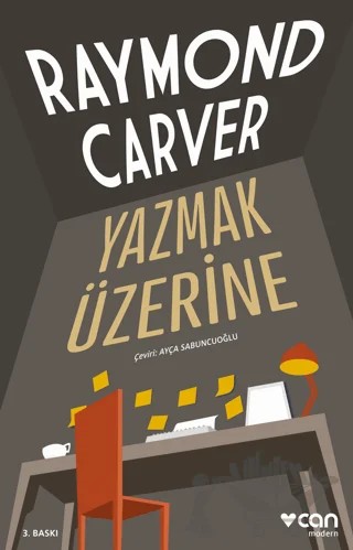 Yazmak Üzerine – Raymond Carver – Can Yayınları kitap kapağı