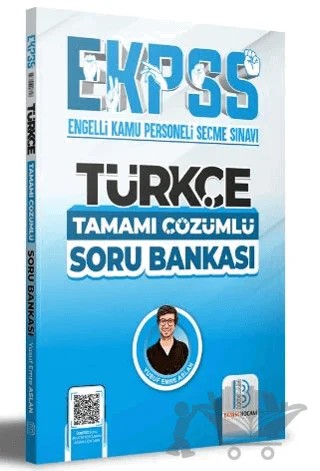 EKPSS Türkçe Tamamı Çözümlü Soru Bankası – Yusuf Emre Aslan – Benim Hocam Yayınları kitap kapağı