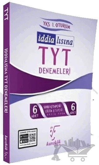 6'lı TYT Denemeleri YKS 1. Oturum – Kolektif – Karekök Yayıncılık kitap kapağı