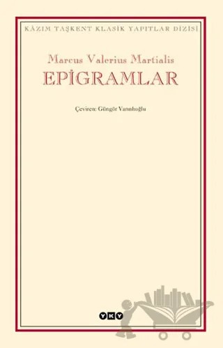 Epigramlar – Marcus Valerius Martialis – Yapı Kredi Yayınları kitap kapağı