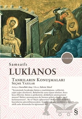 Tanrıların Konuşmaları - Seçme Yazılar – Samsatlı Lukianos – Everest Yayınları kitap kapağı