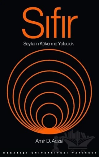 Sıfır – Amir D. Aczel – Boğaziçi Üniversitesi Yayınevi kitap kapağı