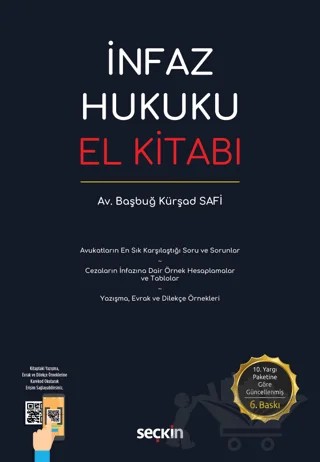 İnfaz Hukuku El Kitabı – Başbuğ Kürşad Safi – Seçkin Yayıncılık kitap kapağı