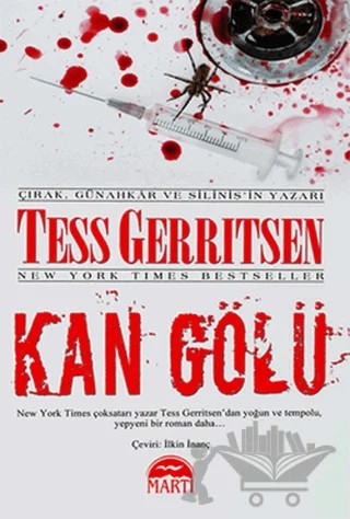 Kan Gölü – Tess Gerritsen – Martı Yayınları kitap kapağı