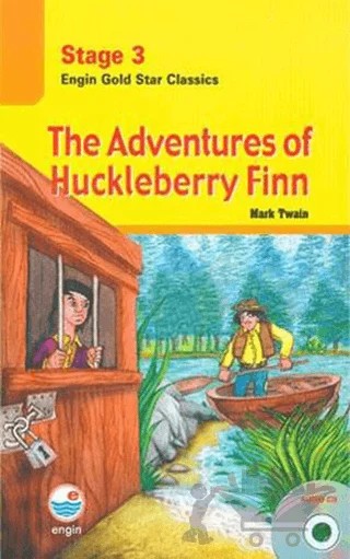 The Adventures of Huckleberry Finn (Cd'li) - Stage 3 – Mark Twaın – Engin Yayınevi kitap kapağı