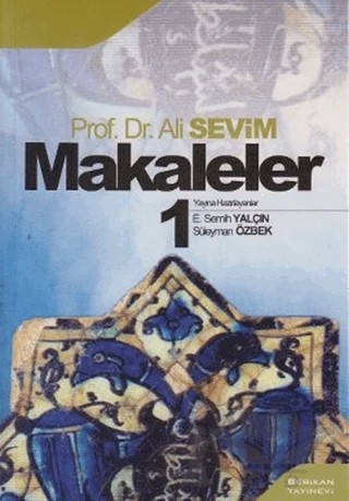 Makaleler Cilt: 1 – Ali Sevim – Berikan Yayınevi kitap kapağı