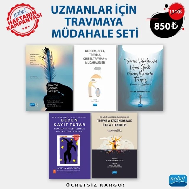 UZMANLAR İÇİN TRAVMAYA MÜDAHALE SETİ – Ayşe Handan Özkan Selim, Betül Gülcan çakmak, Büşra Ünverdi Demir, Elif Bestenigâr Mert, Esra Altınışık, Ferah Çekici, Khalil Center, Neslihan Arıcı Özcan, Neslihan Yaman, Özgür Tönbül, Özlem Haskan Avcı, Selin Nur Önel, Sevde Kurt Akkoyun, Zeynep Aydın Sünbül, Zeynep Pınar Cohen Bessel A. van der – Haftanın Kampanyası kitap kapağı