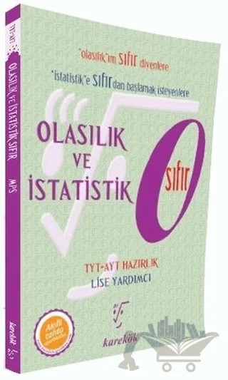 Olasılık ve İstatistik Sıfır – Kolektif – Karekök Yayıncılık kitap kapağı