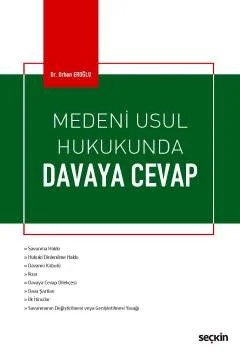 Medeni Usul Hukukunda Davaya Cevap – Orhan Eroğlu – Seçkin Yayıncılık kitap kapağı
