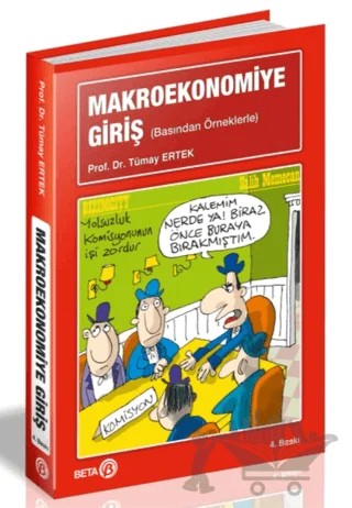 Makroekonomiye Giriş – Tümay Ertek – Beta Yayınevi kitap kapağı