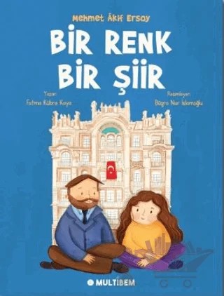 Bir Renk Bir Şiir – Fatma Kübra Kaya – Multibem Yayınları kitap kapağı