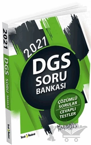 2021 DGS Soru Bankası – Kolektif – Tercih Akademi Yayınları kitap kapağı