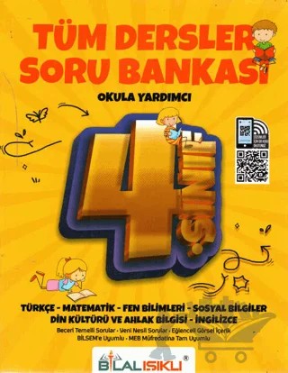 4. Sınıf Tüm Dersler Soru Bankası – Kolektif – Bilal Işıklı Yayınları kitap kapağı