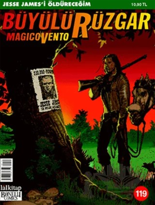 Büyülü Rüzgar Sayı: 119 Jesse James’i Öldüreceğim – Lal Kitap kitap kapağı
