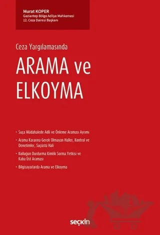 Arama ve Elkoyma – Murat Koper – Seçkin Yayıncılık kitap kapağı