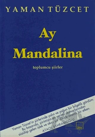 Ay Mandalina – Yaman Tüzcet – Mitos Boyut Yayınları kitap kapağı