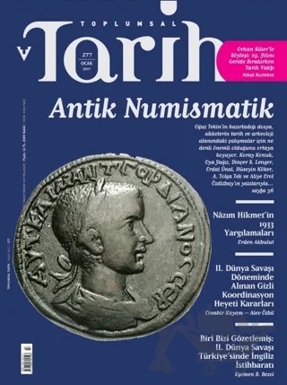 Toplumsal Tarih Dergisi Sayı: 277 Ocak 2017 – Tarih Vakfı Yurt Yayınları - Toplumsal Tarih Dergisi kitap kapağı