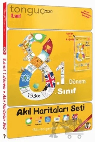 8. Sınıf 8.1 Akıl Haritaları Seti – Kolektif – Tonguç Akademi kitap kapağı