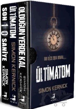 Simon Kernick Seti - Hayatta Kal (3 Kitap Takım) – Simon Kernick – Olimpos Yayınları kitap kapağı