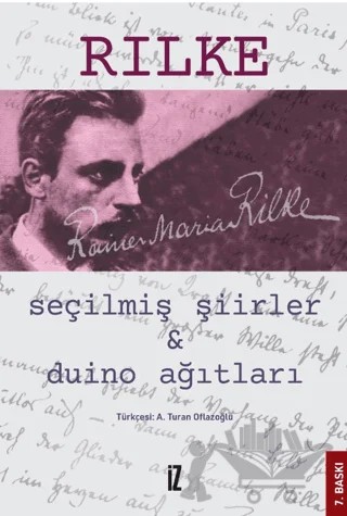 Seçilmiş Şiirler ve Duino Ağıtları – Rainer Marıa Rilke – İz Yayıncılık kitap kapağı