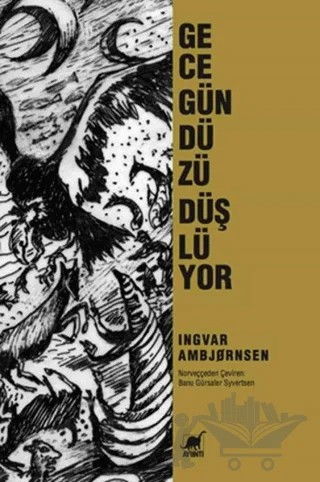 Gece Gündüzü Düşlüyor – Ingvar Ambjörnsen – Ayrıntı Yayınları kitap kapağı