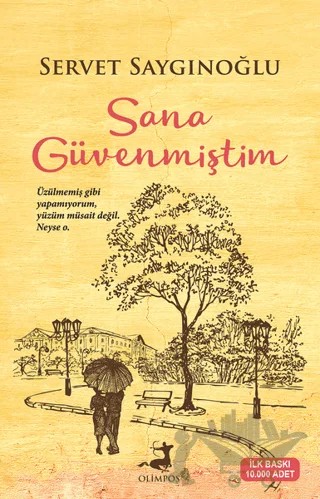 Sana Güvenmiştim – Servet Saygınoğlu – Olimpos Yayınları kitap kapağı
