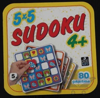 5x5 Sudoku 5 – Kolektif – Pötikare Yayıncılık kitap kapağı