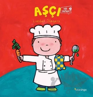 Aşçı – Liesbet Slegers – Domingo Yayınevi kitap kapağı