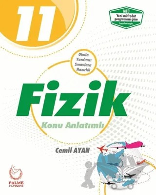 Palme 11. Sınıf Fizik Konu Anlatımlı – Cemil Ayan – Palme Yayınları kitap kapağı