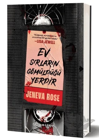 Ev Sırların Gömüldüğü Yerdir – Jeneva Rose – Epsilon Yayınevi kitap kapağı