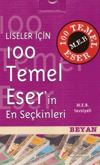 Liseler için 100 Temel Eser (5 Kitap) – Kollektif – Beyan Yayınları kitap kapağı